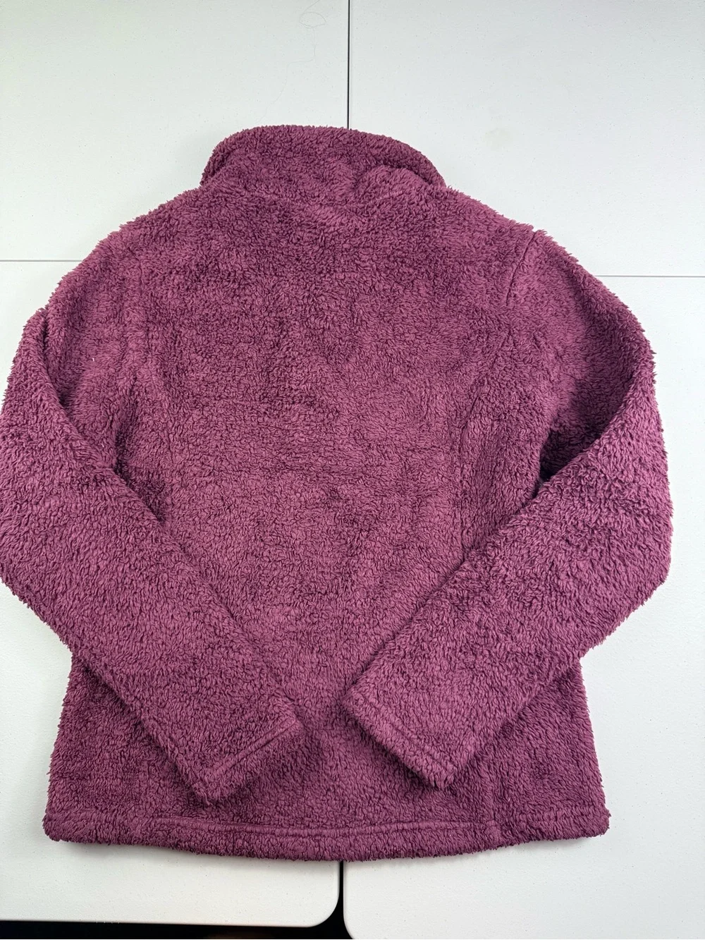 Patagonia Women's Plush Half-Zip Sweater - Plum